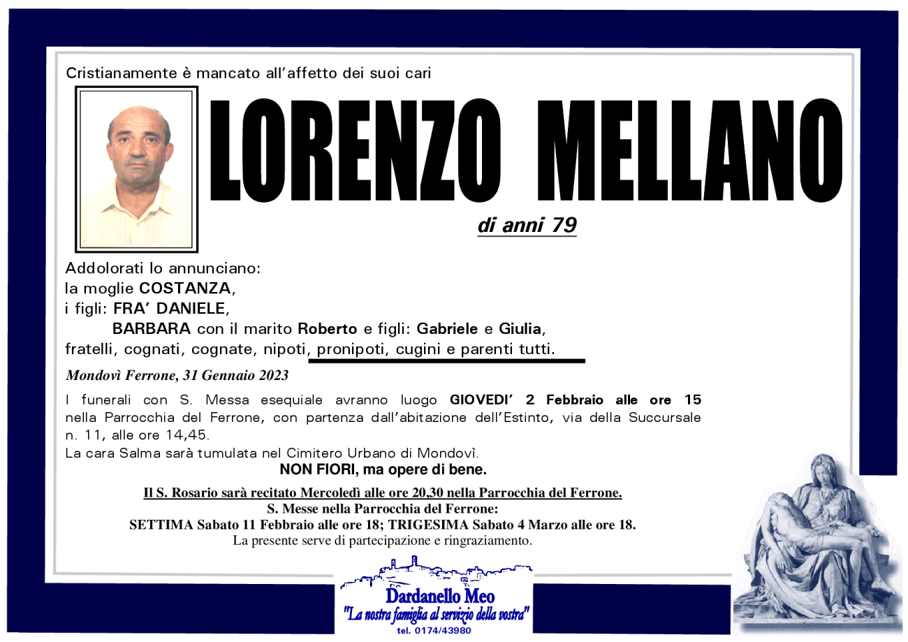 LORENZO MELLANO