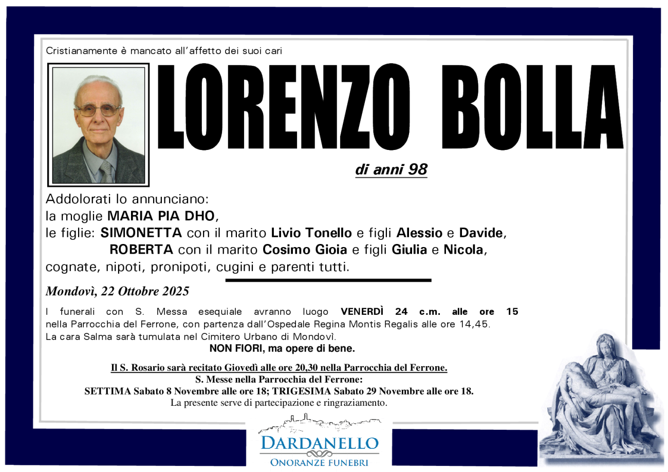 LORENZO BOLLA
