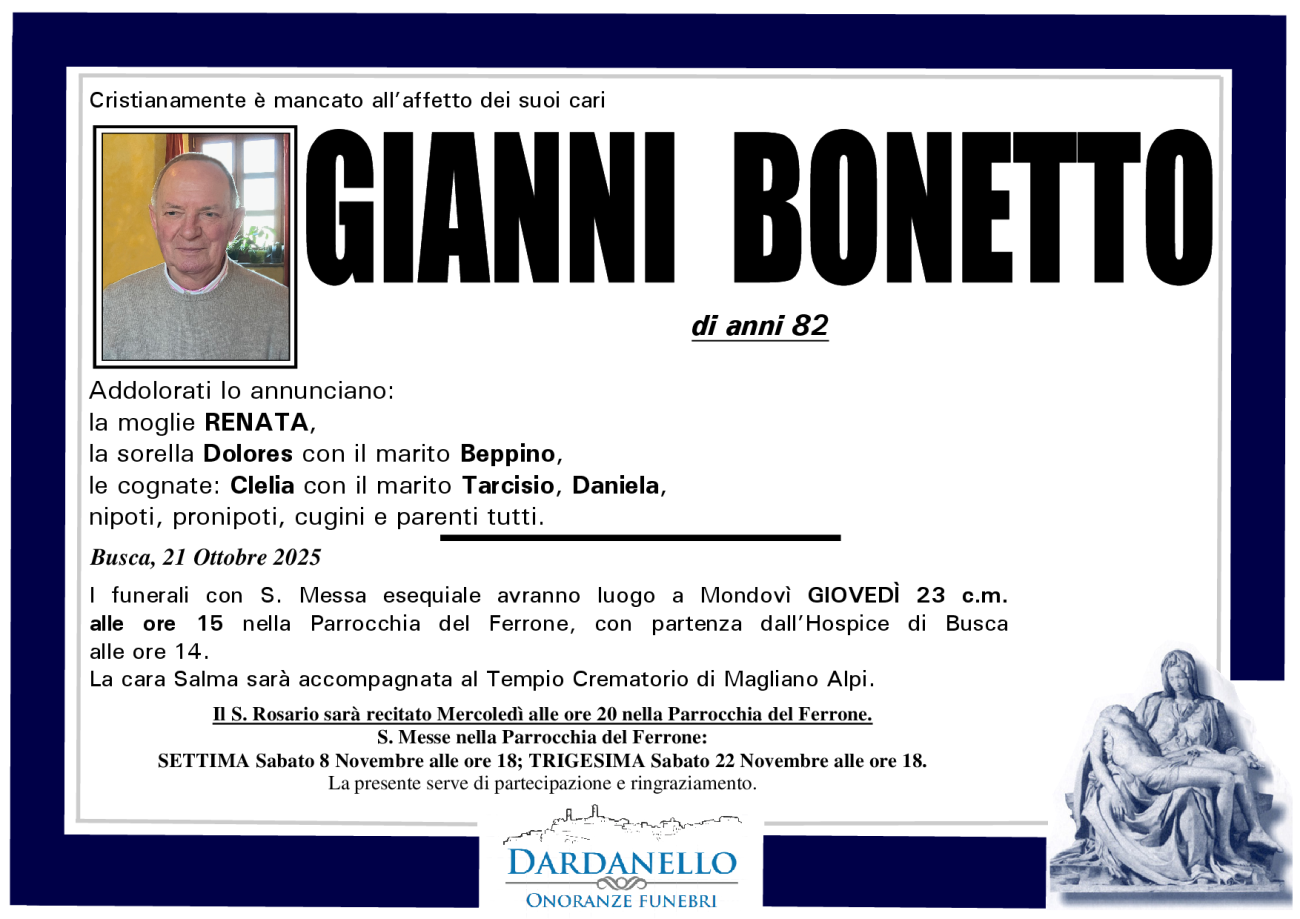 GIANNI BONETTO