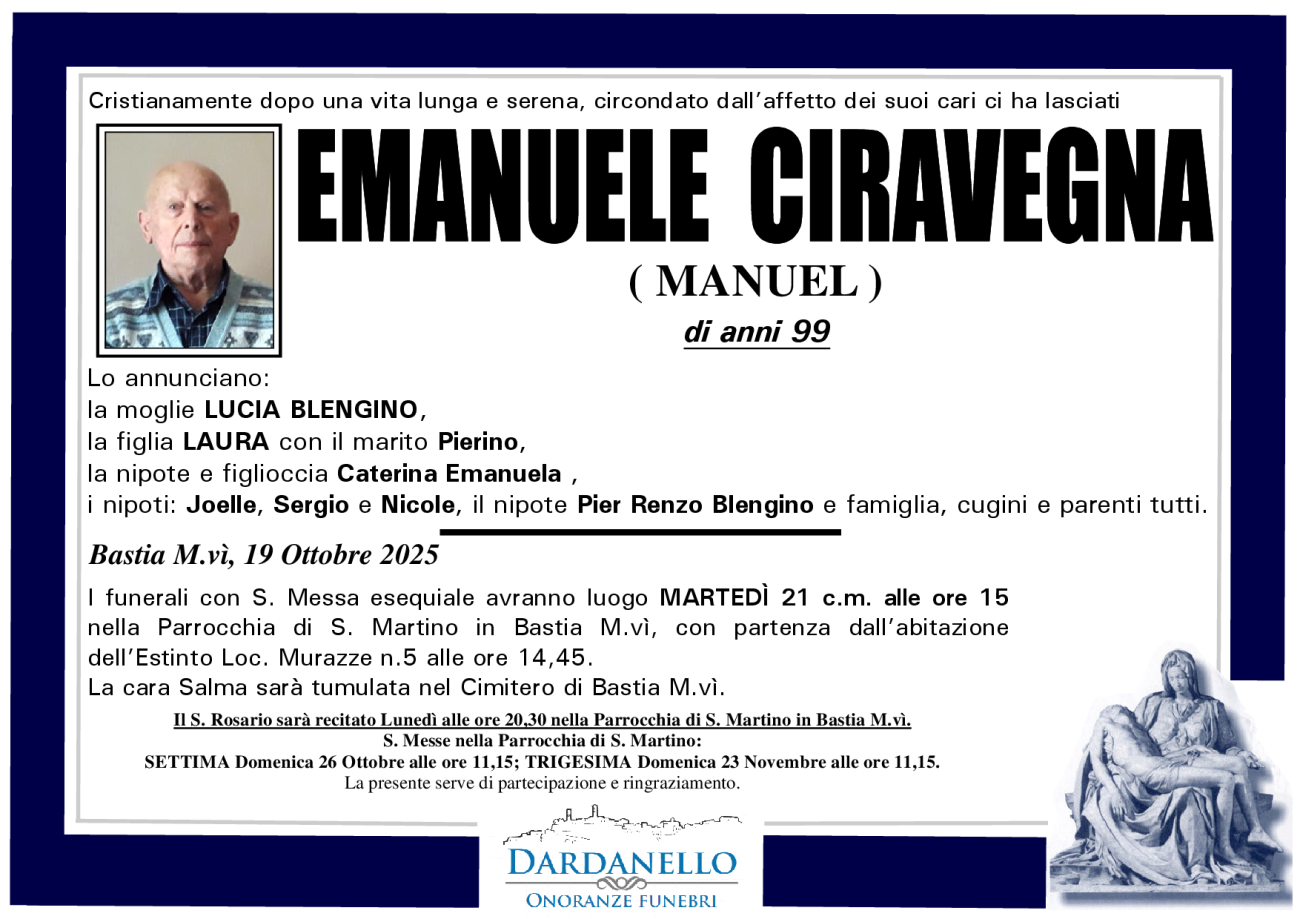 EMANUELE CIRAVEGNA