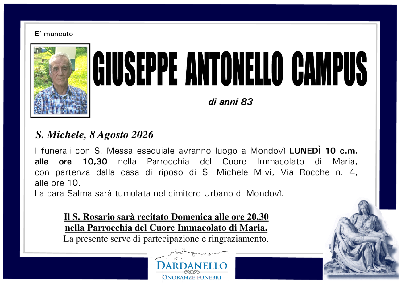 GIUSEPPE ANTONELLO CAMPUS