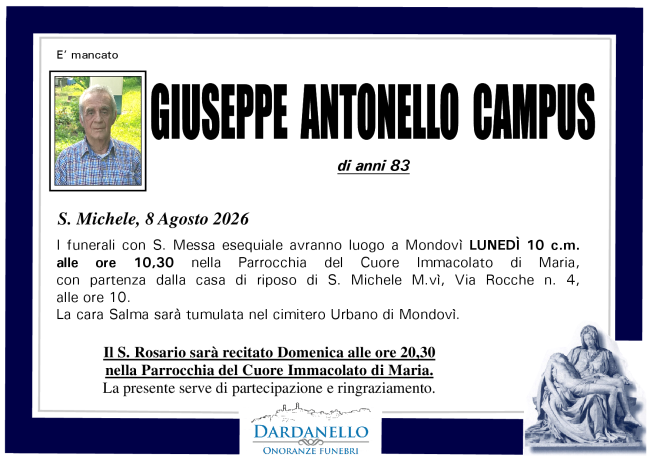 GIUSEPPE ANTONELLO CAMPUS